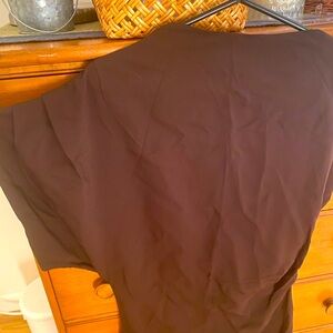 Zara chocolate brown dress